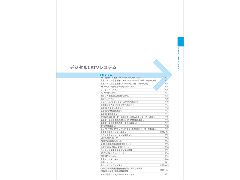 デジタルCATVシステム